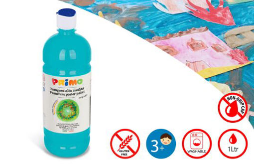 Picture of PRIMO 1000ML POSTER PAINT TURQUOISE